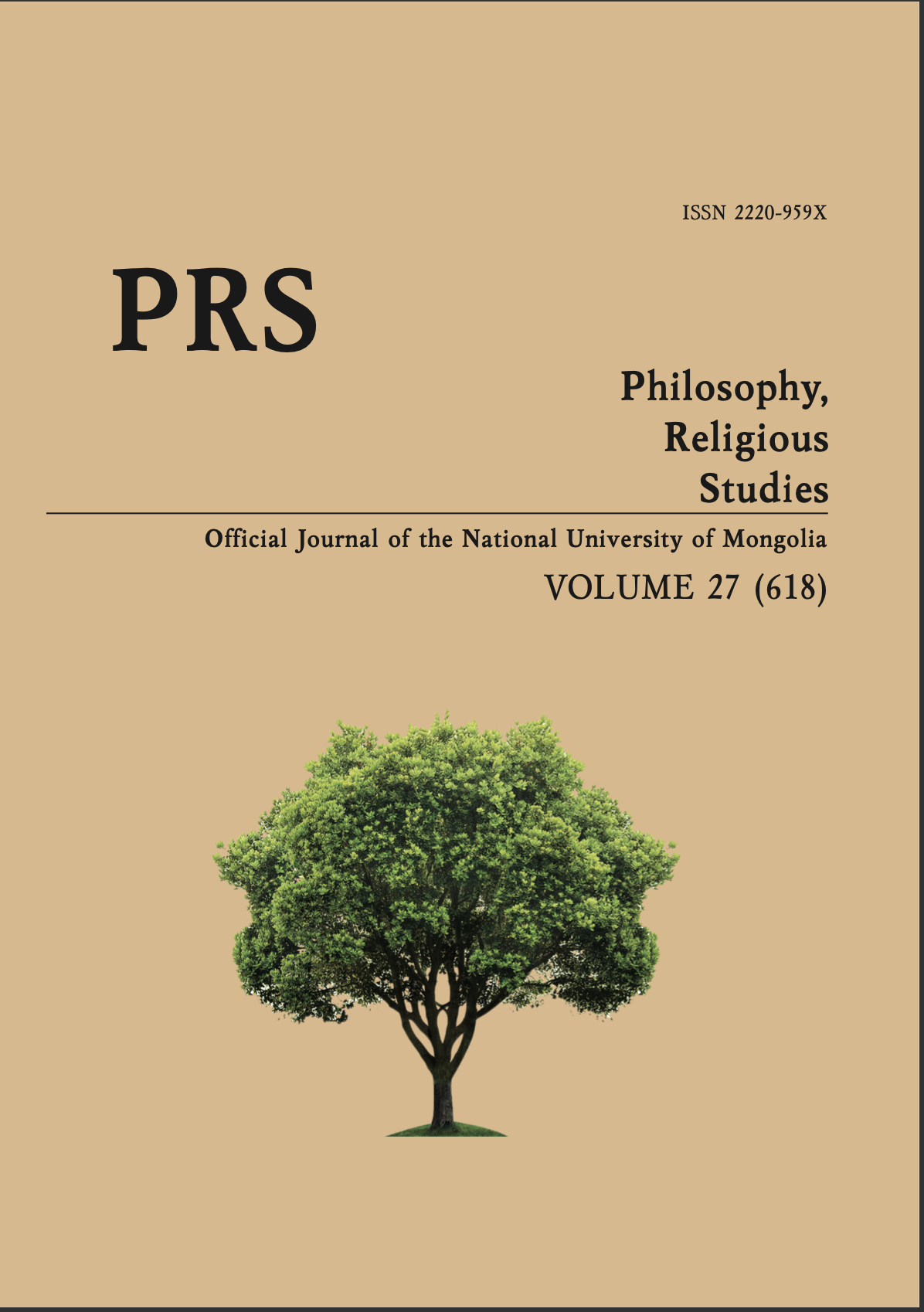 					View Vol. 27 No. 618 (2025): Philosophy and Religious Studies
				